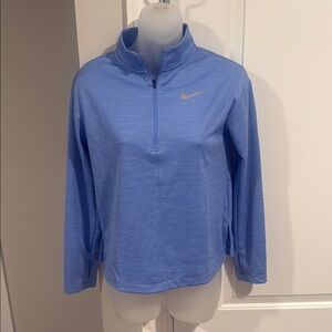 Nike Girl’s (L) Blue Quarter-Zip Top